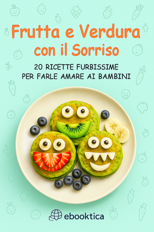 Frutta e Verdura con il Sorriso - Libro di Ricette